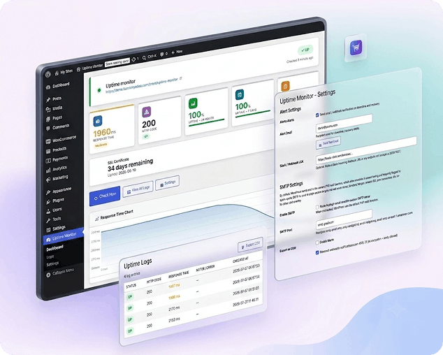 WPilot Uptime Monitor plugin